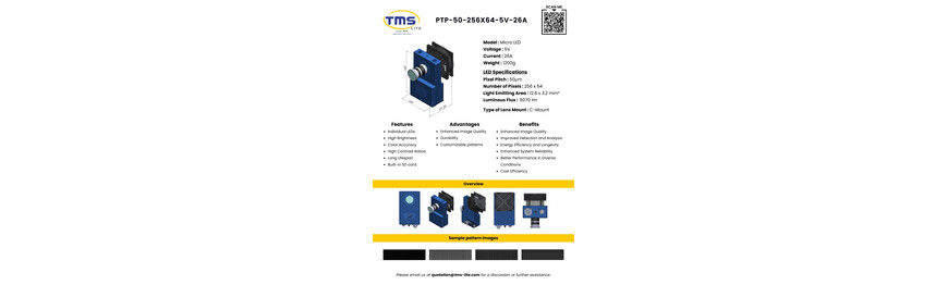 PTP-50-256X64-5V-26A